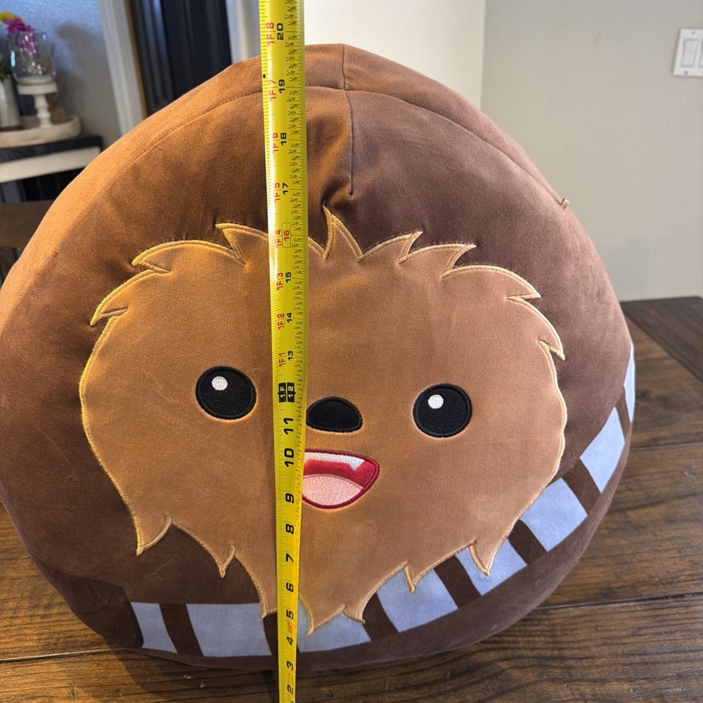 Chewbacca Squishmallow 20" Star Wars Plush Kellytoy - Picture 3 of 12